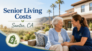 senior living costs in santee