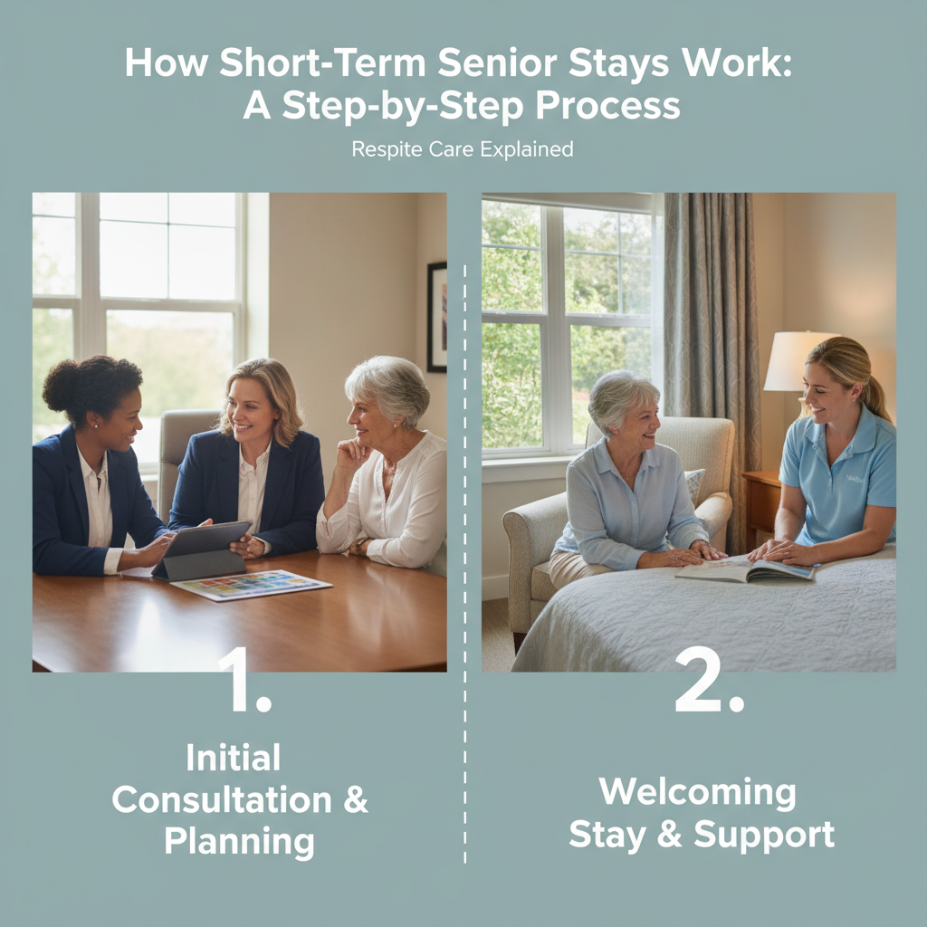 how short term senior stays work a step by step process
