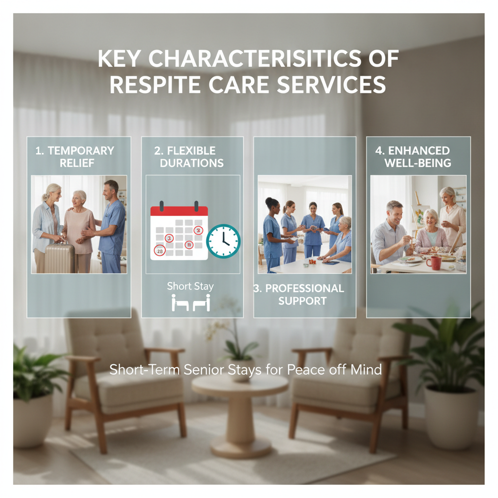 key characteristics of respite care services